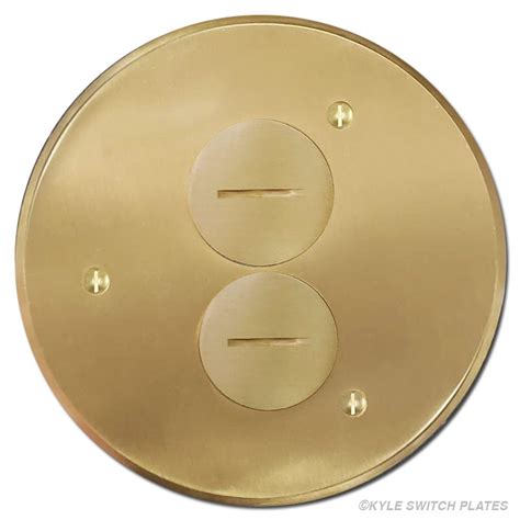 Round Electrical Floor Box Covers 